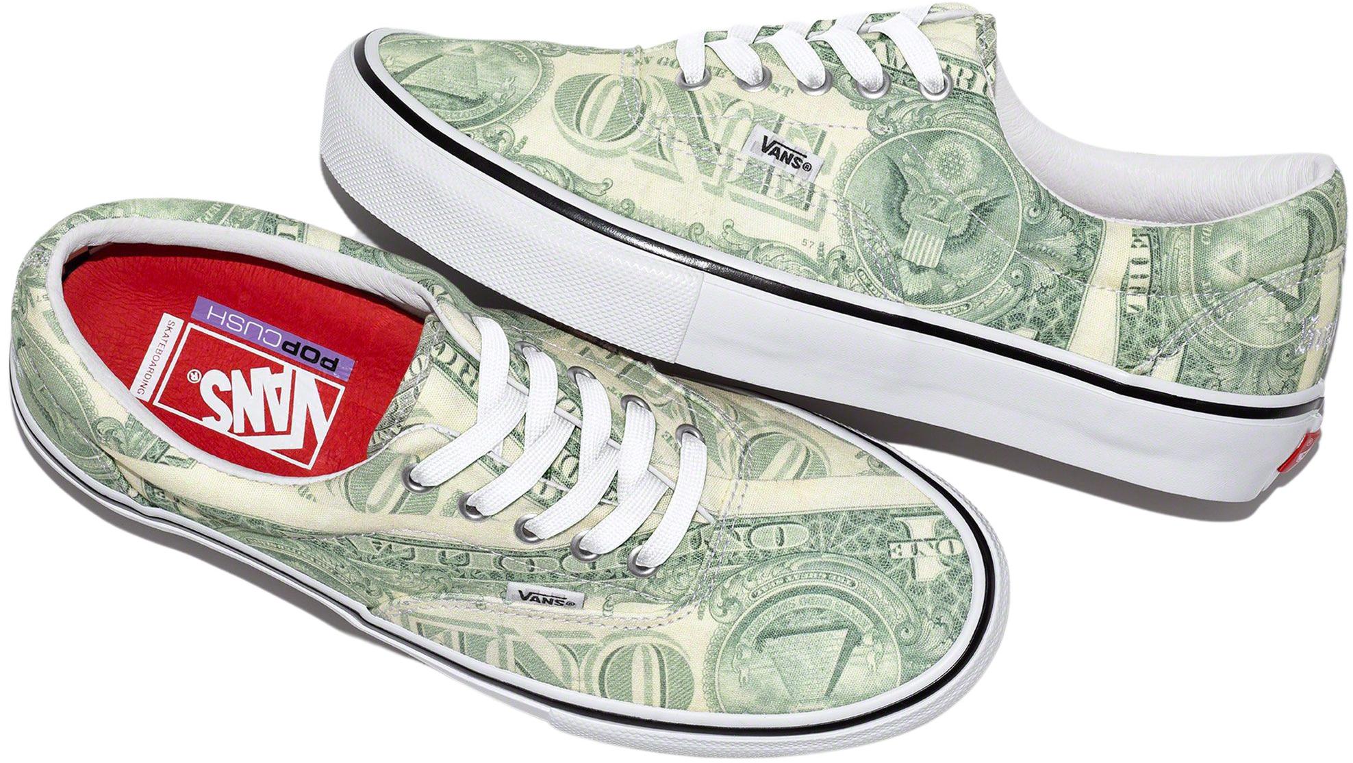 シュプリーム  supreme x vans dollar era 25.5cm