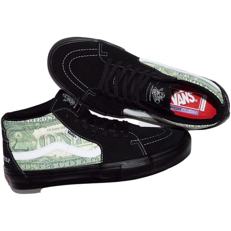 Details on Supreme  Vans Dollar Skate Grosso Mid  from spring summer
                                                    2023 (Price is $110)