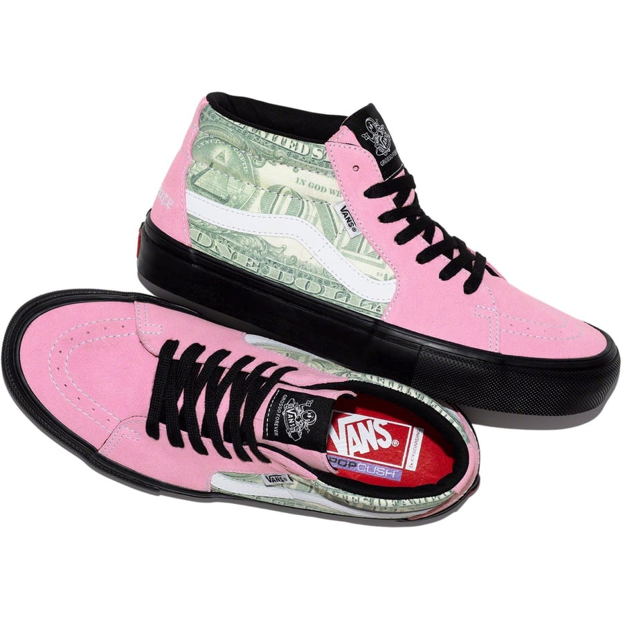 Details on Supreme  Vans Dollar Skate Grosso Mid  from spring summer
                                                    2023 (Price is $110)