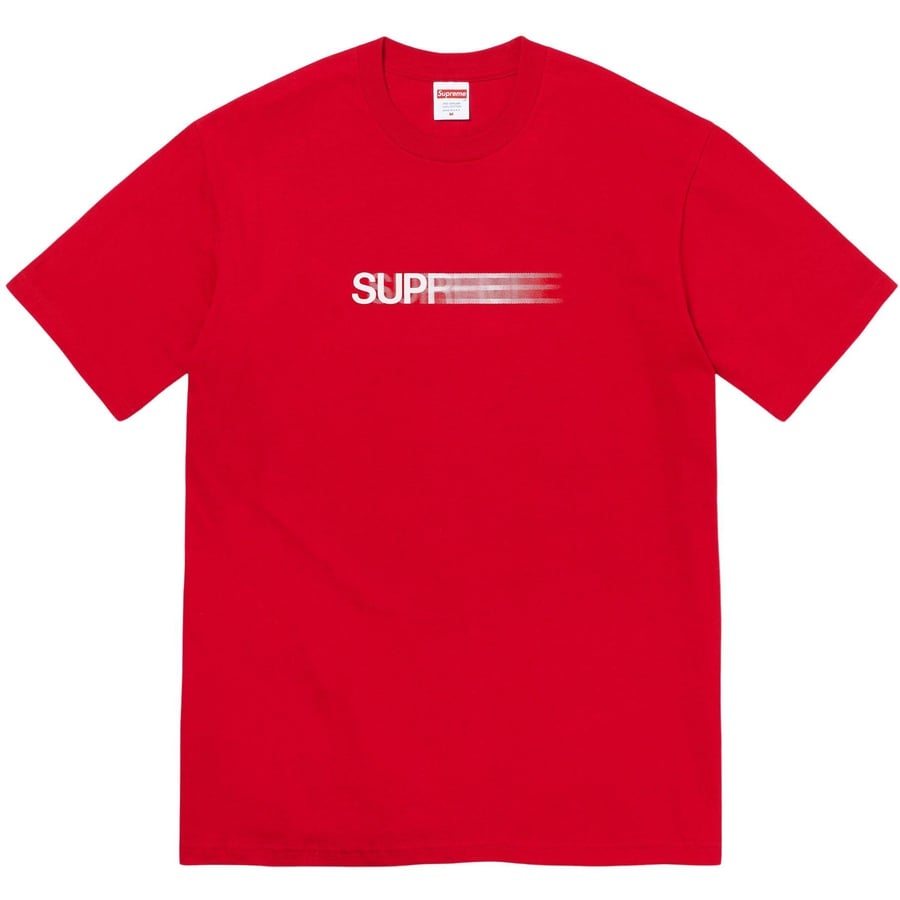 Details on Motion Logo Tee from spring summer
                                            2023 (Price is $40)