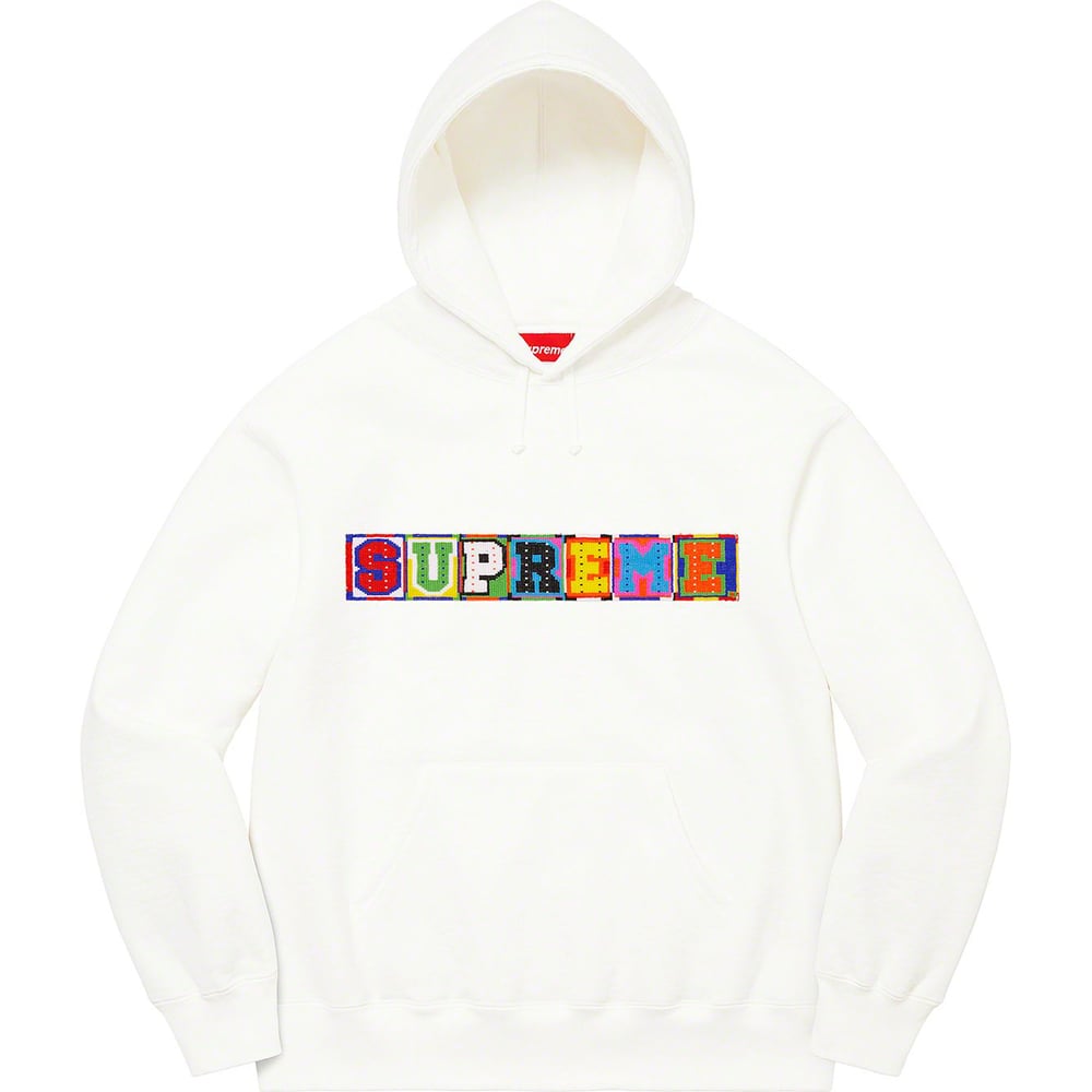 Details on Beaded Hooded Sweatshirt [hidden] from spring summer
                                                    2023 (Price is $168)