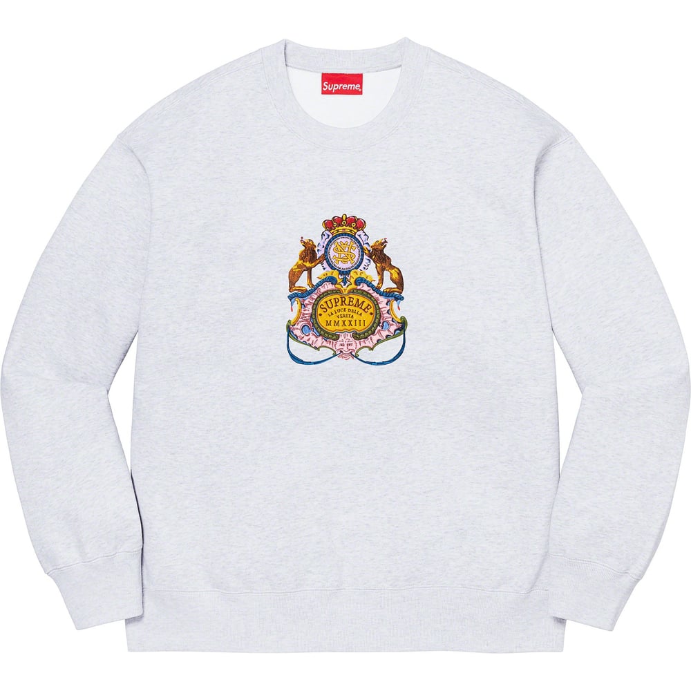 Details on Crest Crewneck  from spring summer 2023 (Price is $158)