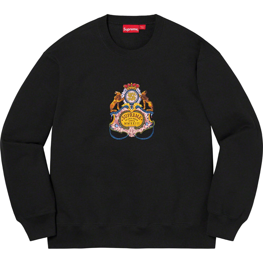 Details on Crest Crewneck [hidden] from spring summer
                                                    2023 (Price is $158)