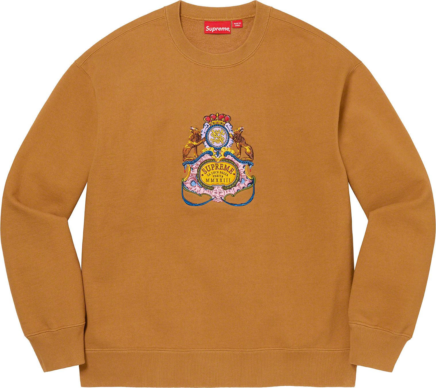 Crest Crewneck - spring summer 2023 - Supreme