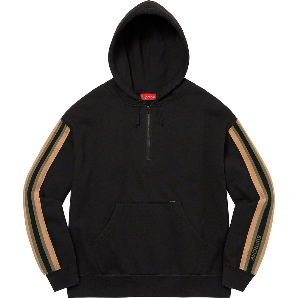 Details on Half Zip Hooded Sweatshirt [hidden] from spring summer
                                                    2023 (Price is $158)