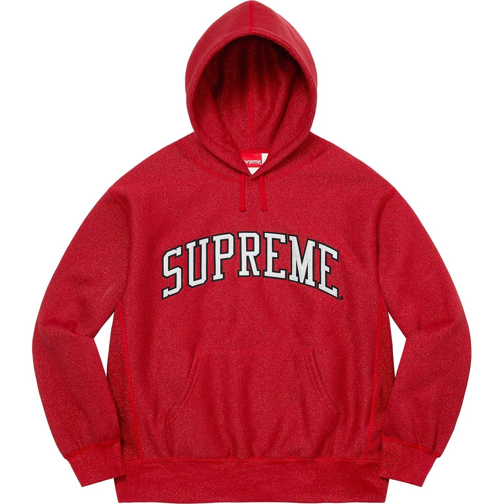 Details on Glitter Arc Hooded Sweatshirt  from spring summer
                                                    2023 (Price is $168)