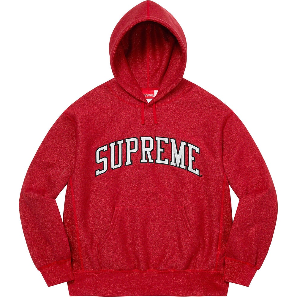 Glitter Arc Hooded Sweatshirt - spring summer 2023 - Supreme