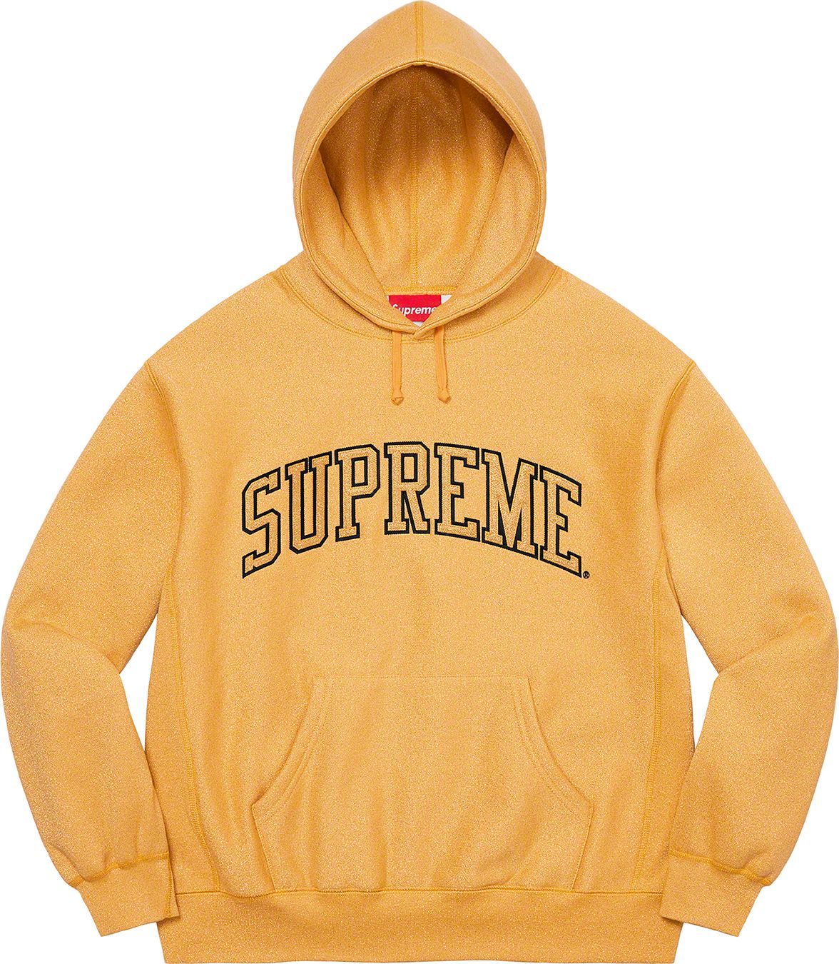 Glitter Arc Hooded Sweatshirt - spring summer 2023 - Supreme