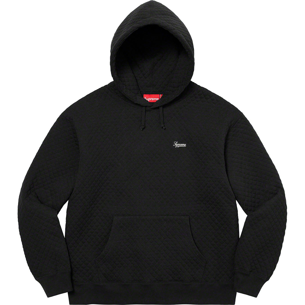 Details on Micro Quilted Hooded Sweatshirt [hidden] from spring summer
                                                    2023 (Price is $178)