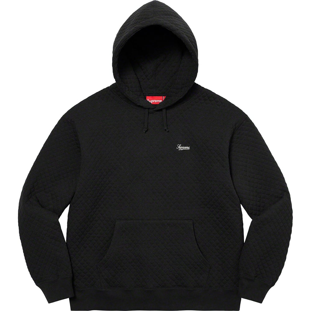 Micro Quilted Hooded Sweatshirt - spring summer 2023 - Supreme