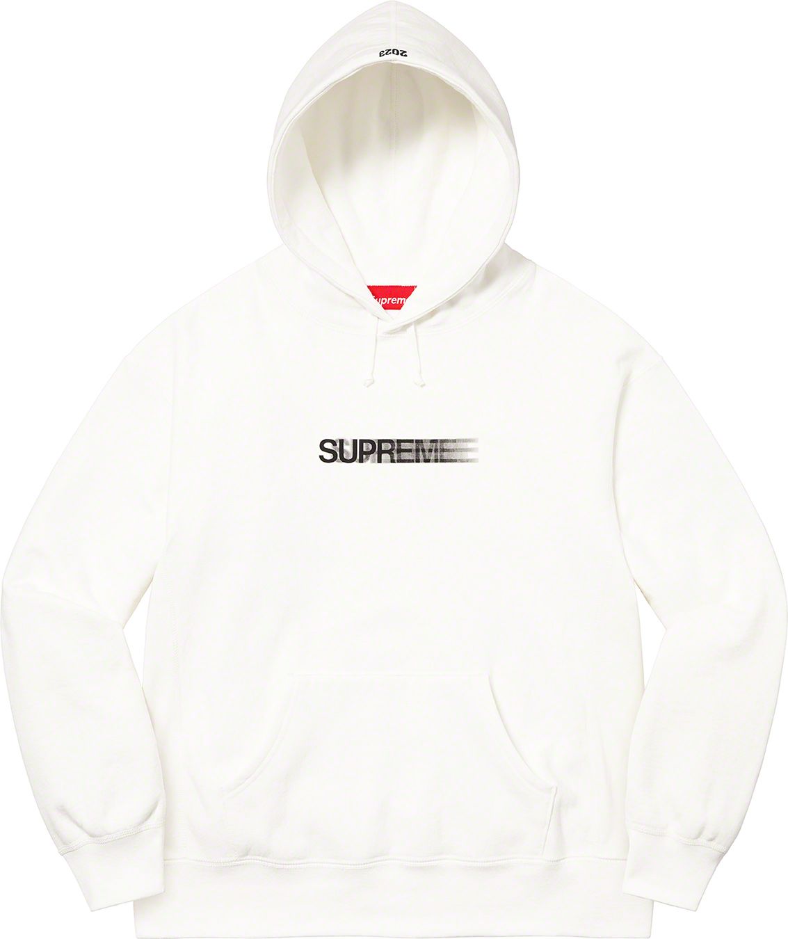 高知インター店】 supremeモーションロゴ 2023 パーカー XL | www 