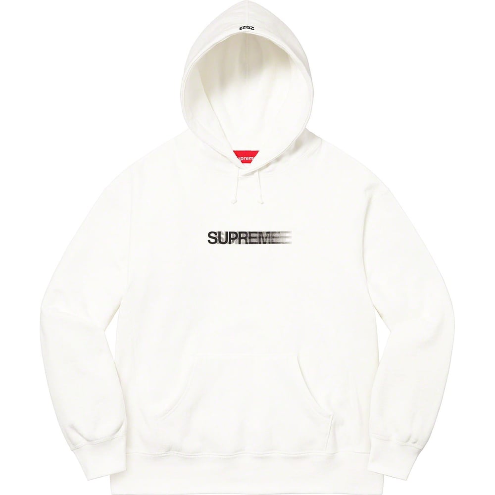 Details on Motion Logo Hooded Sweatshirt [hidden] from spring summer
                                                    2023 (Price is $158)