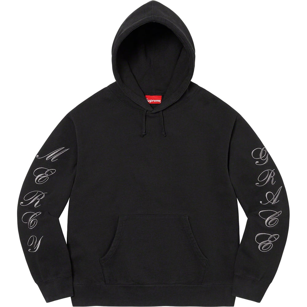 Details on Patches Spiral Hooded Sweatshirt  from spring summer 2023