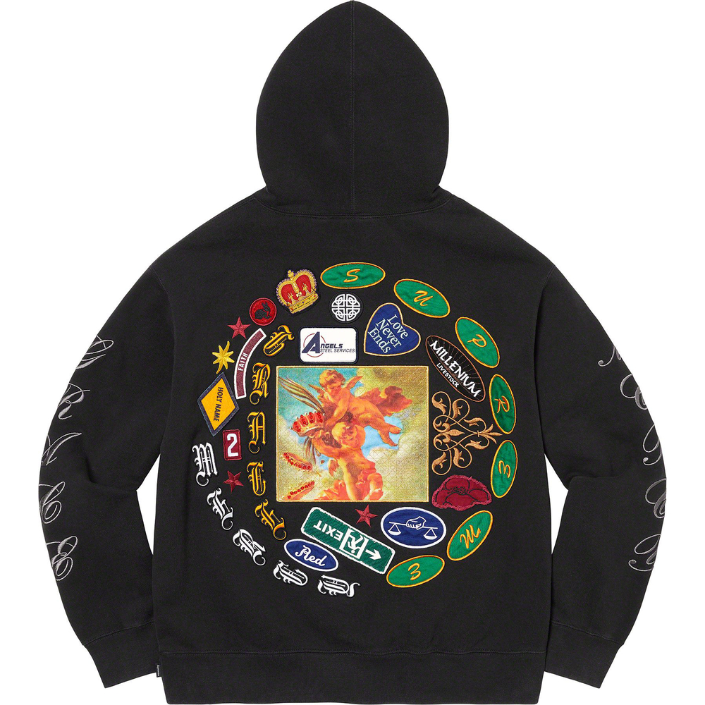 Details on Patches Spiral Hooded Sweatshirt  from spring summer
                                                    2023 (Price is $178)