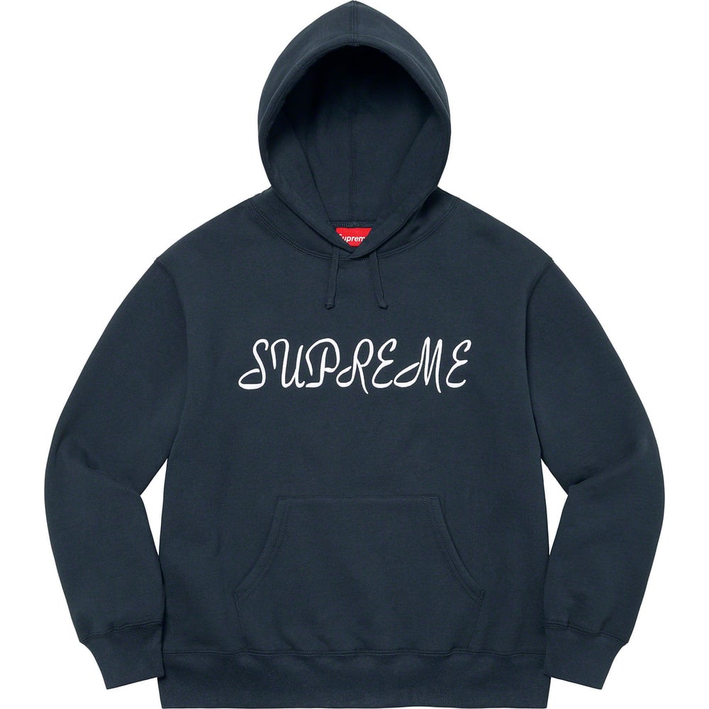 Details on Script Hooded Sweatshirt  from spring summer
                                                    2023 (Price is $158)