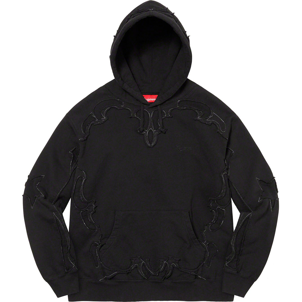 Details on Western Cut Out Hooded Sweatshirt [hidden] from spring summer
                                                    2023 (Price is $178)
