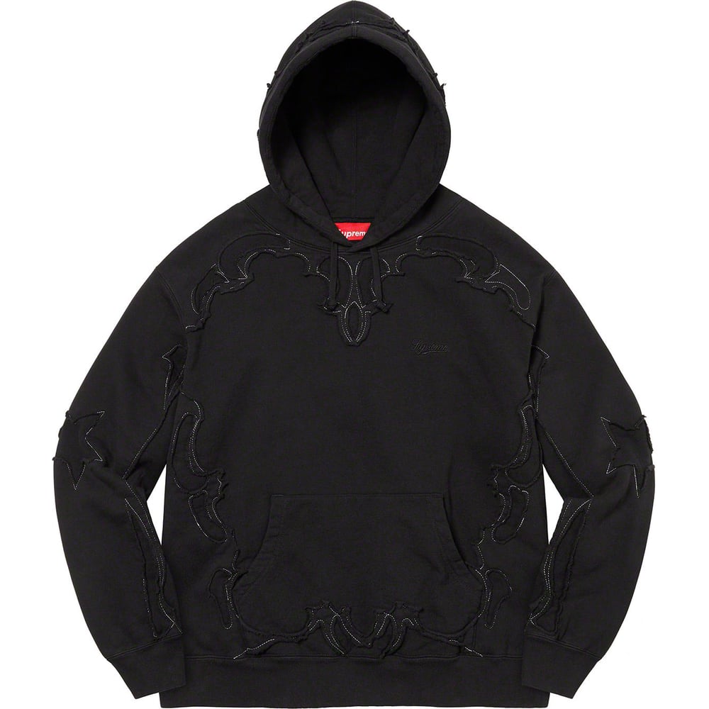 Details on Western Cut Out Hooded Sweatshirt [hidden] from spring summer
                                                    2023 (Price is $178)