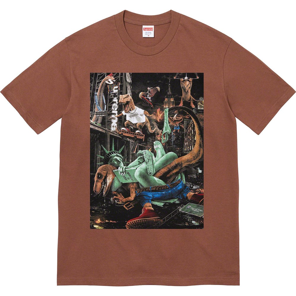 Details on T-Rex Tee  from spring summer 2023 (Price is $40)