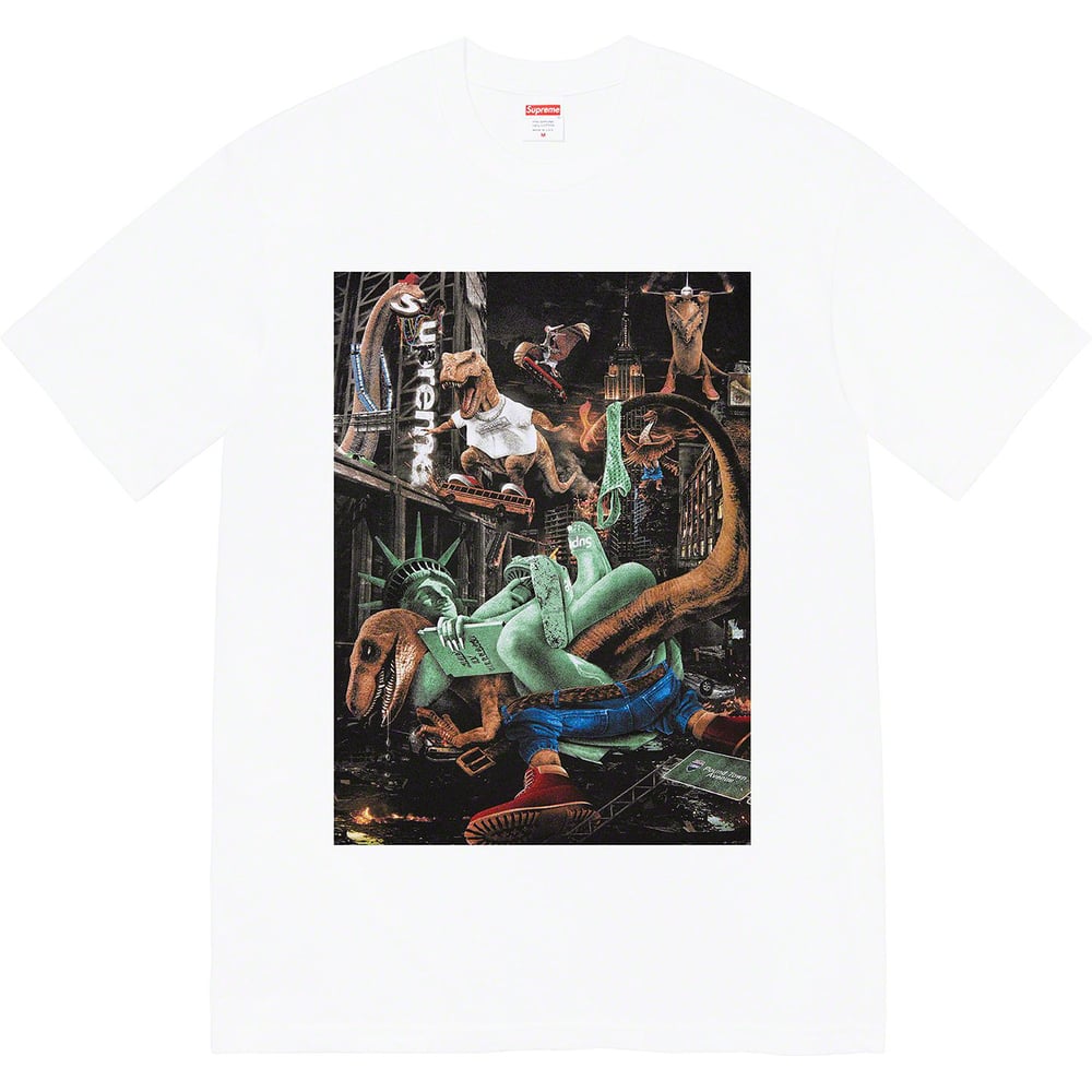 Details on T-Rex Tee from spring summer 2023 (Price is $40)