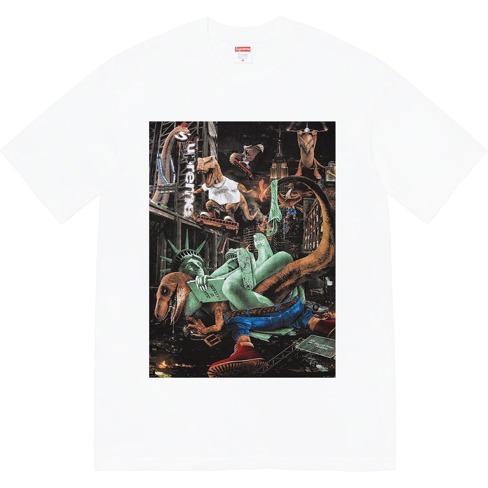 Supreme T-Rex Tee released during spring summer 23 season