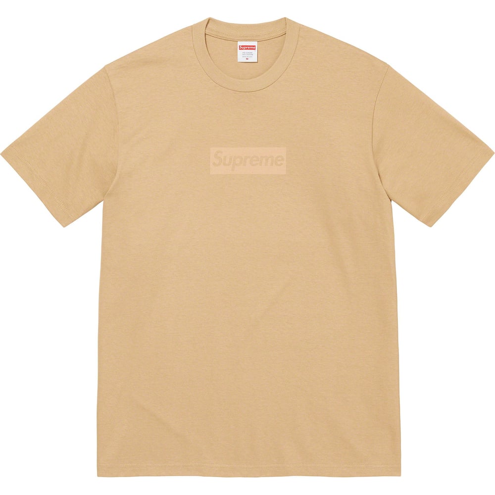 Details on Tonal Box Logo Tee from spring summer
                                            2023 (Price is $40)