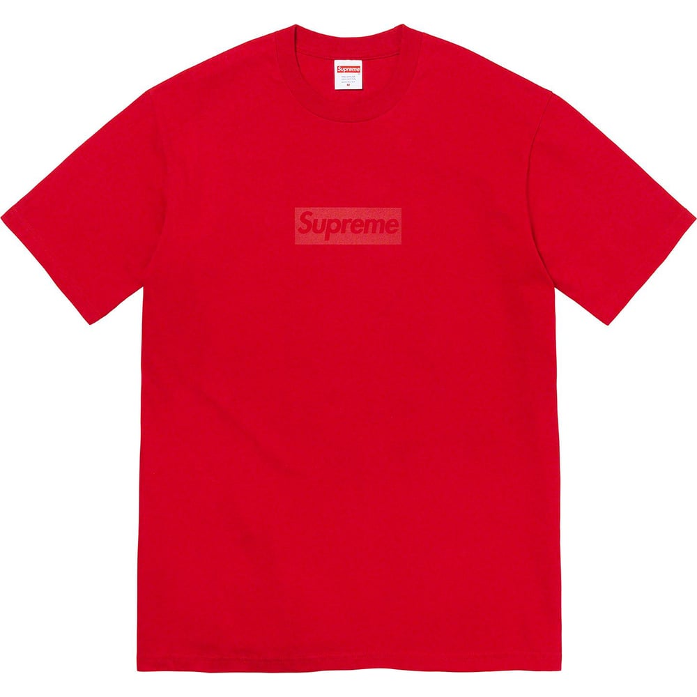 Details on Tonal Box Logo Tee  from spring summer
                                                    2023 (Price is $40)