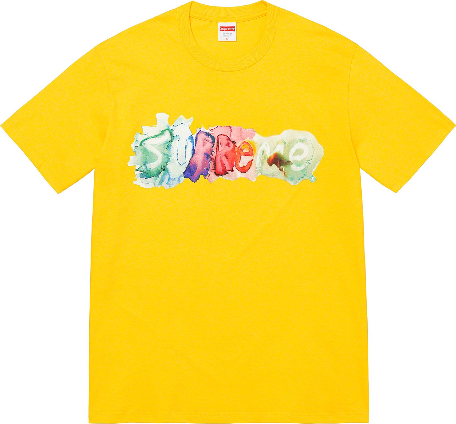 【XL】Supreme Watercolor Tee "Black"