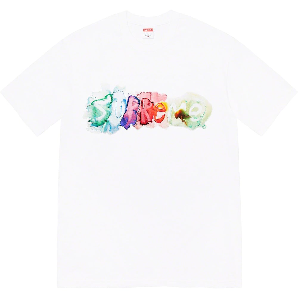 Supreme Watercolor Tee releasing on Week 1 for spring summer 2023