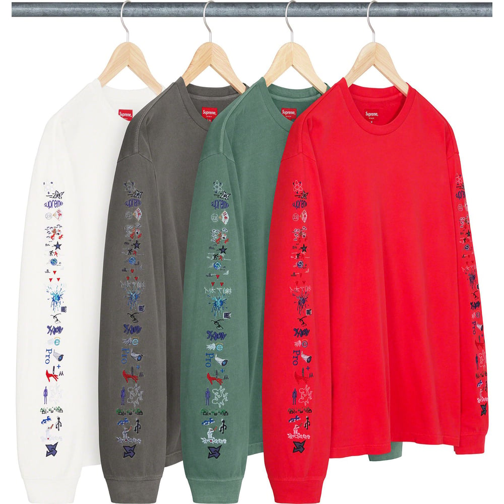 Supreme AOI Icons L S Top released during spring summer 23 season