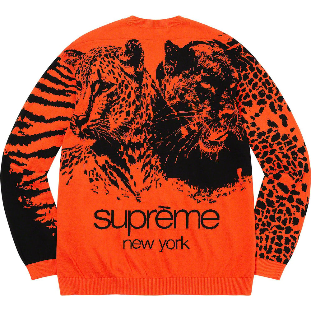 ツカ様専用】supreme Big Cats Jacquard L/S Top-