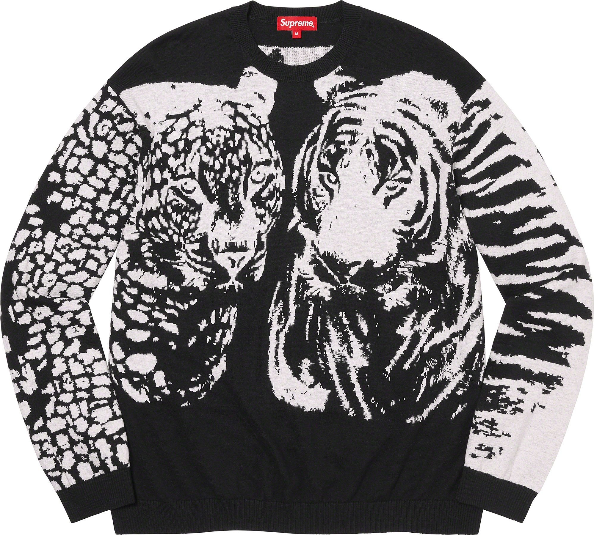 Big Cats Jacquard L S Top - spring summer 2023 - Supreme