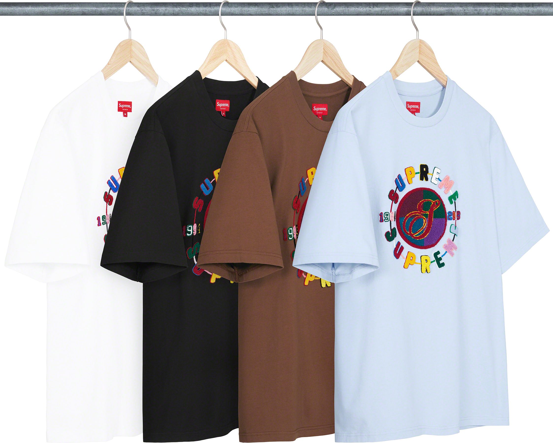 Chenille Crest S S Top - spring summer 2023 - Supreme