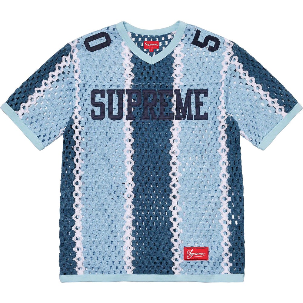 Details on Crochet Football Jersey [hidden] from spring summer
                                                    2023 (Price is $148)