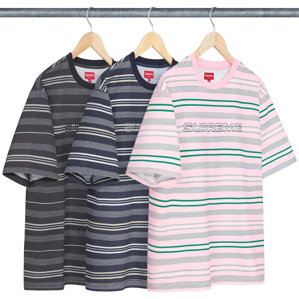 Supreme Dash Stripe S S Top releasing on Week 18 for spring summer 2023