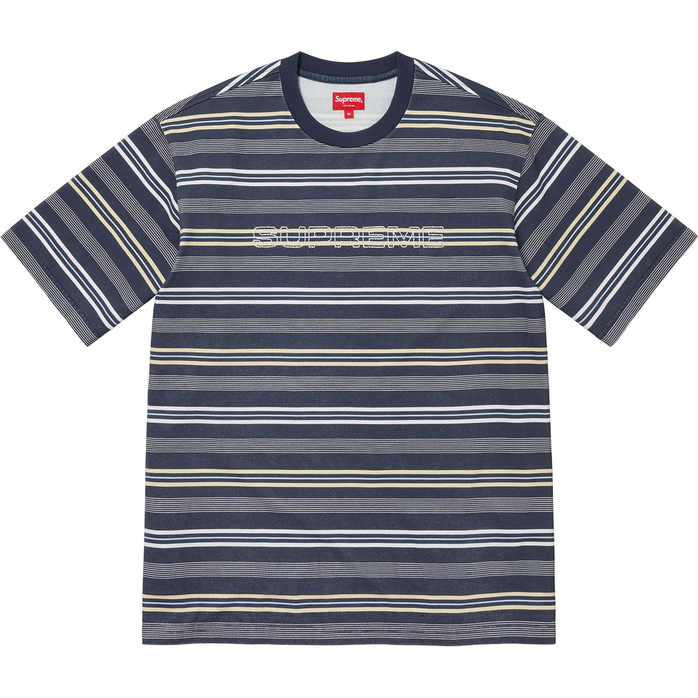 Supreme Dash Stripe S S Top (SS23) - $88