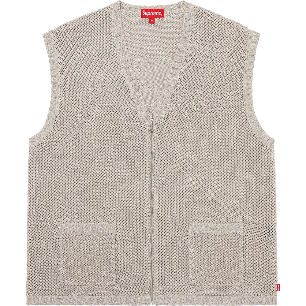 Details on Dragon Zip Up Sweater Vest  from spring summer
                                                    2023 (Price is $138)