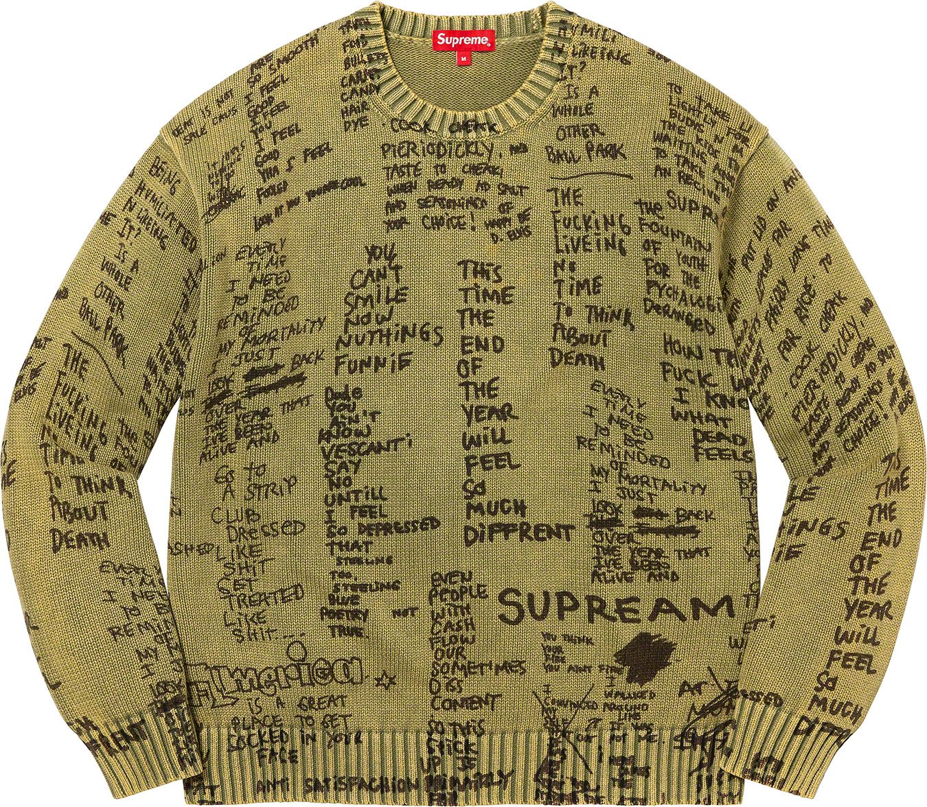 Gonz Poems Sweater - spring summer 2023 - Supreme