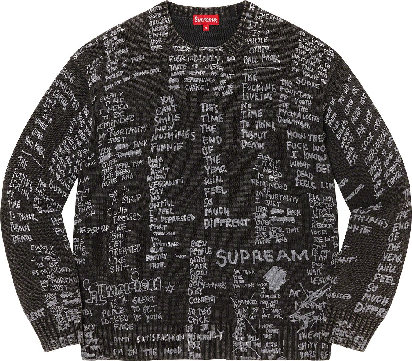 Gonz Poems Sweater - spring summer 2023 - Supreme