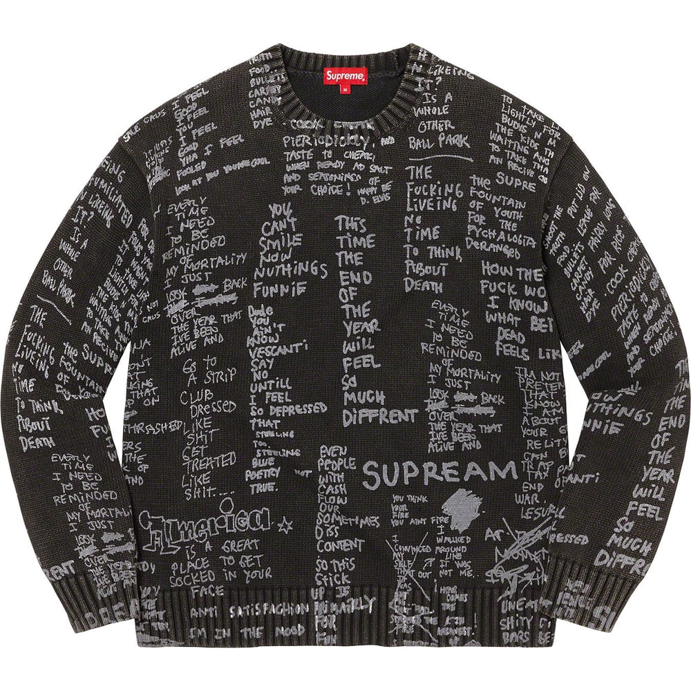 Details on Gonz Poems Sweater  from spring summer
                                                    2023 (Price is $168)