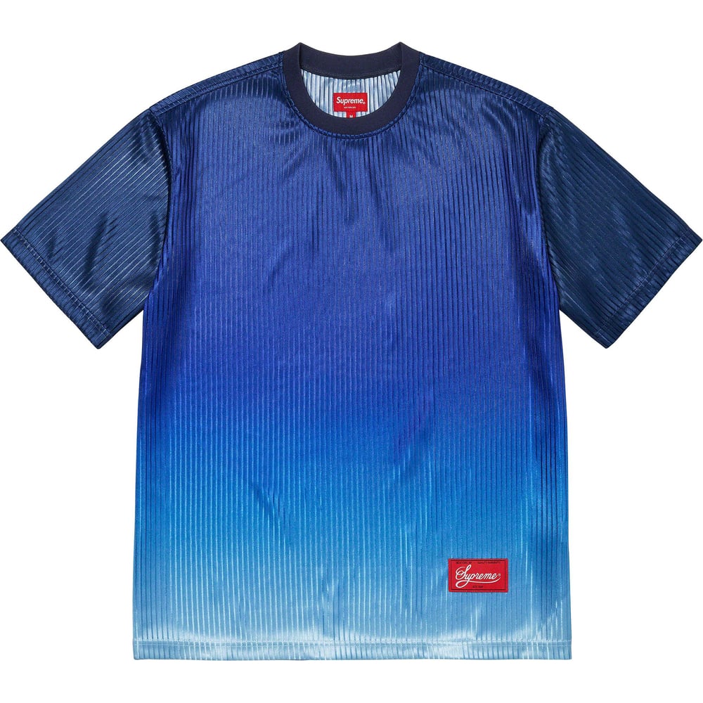 Details on Gradient Mesh Stripe Jersey  from spring summer
                                                    2023 (Price is $98)
