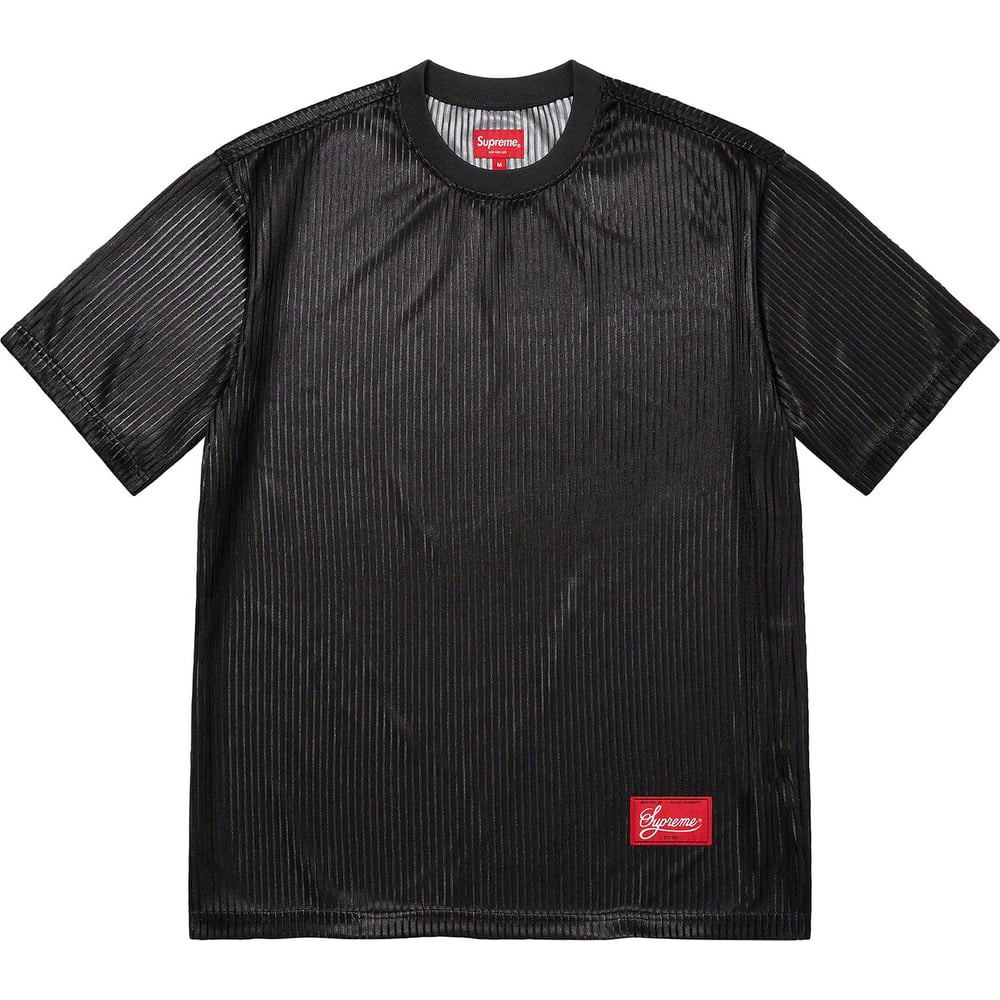 Details on Gradient Mesh Stripe Jersey [hidden] from spring summer
                                                    2023 (Price is $98)