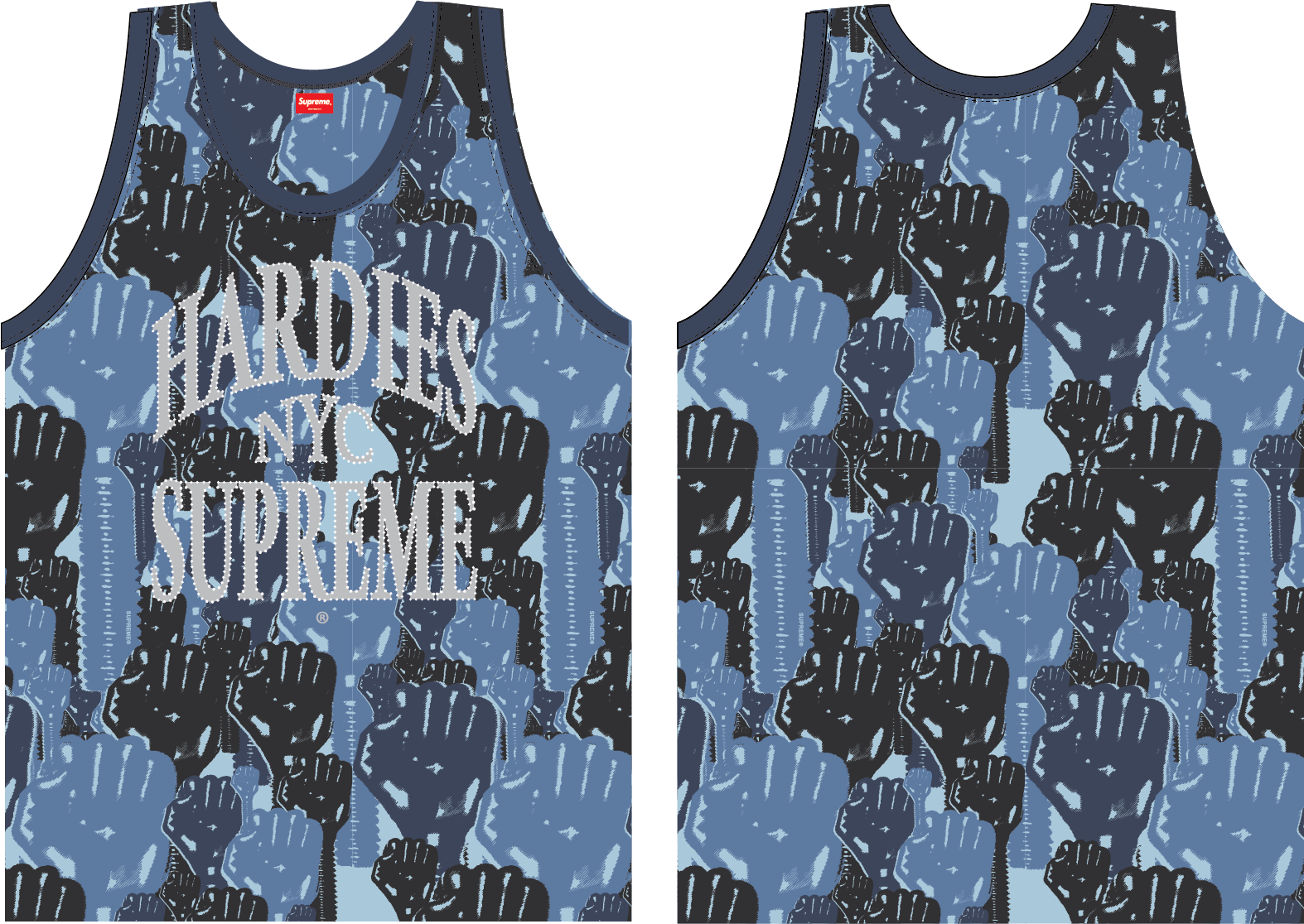 Hardies Camo Basketball Jersey - spring summer 2023 - Supreme