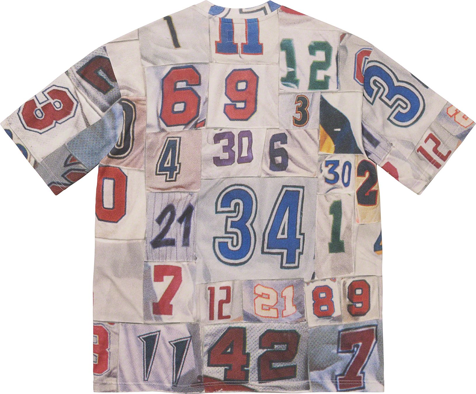 Supreme Jersey Collage S/S Top