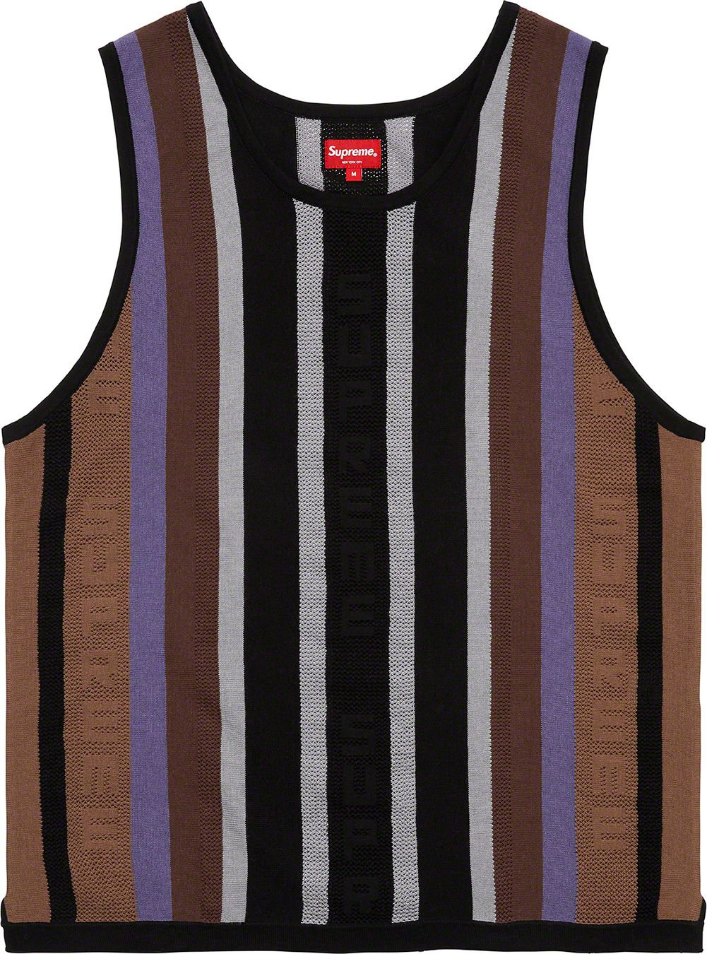 Supreme Knit Stripe Tank Top