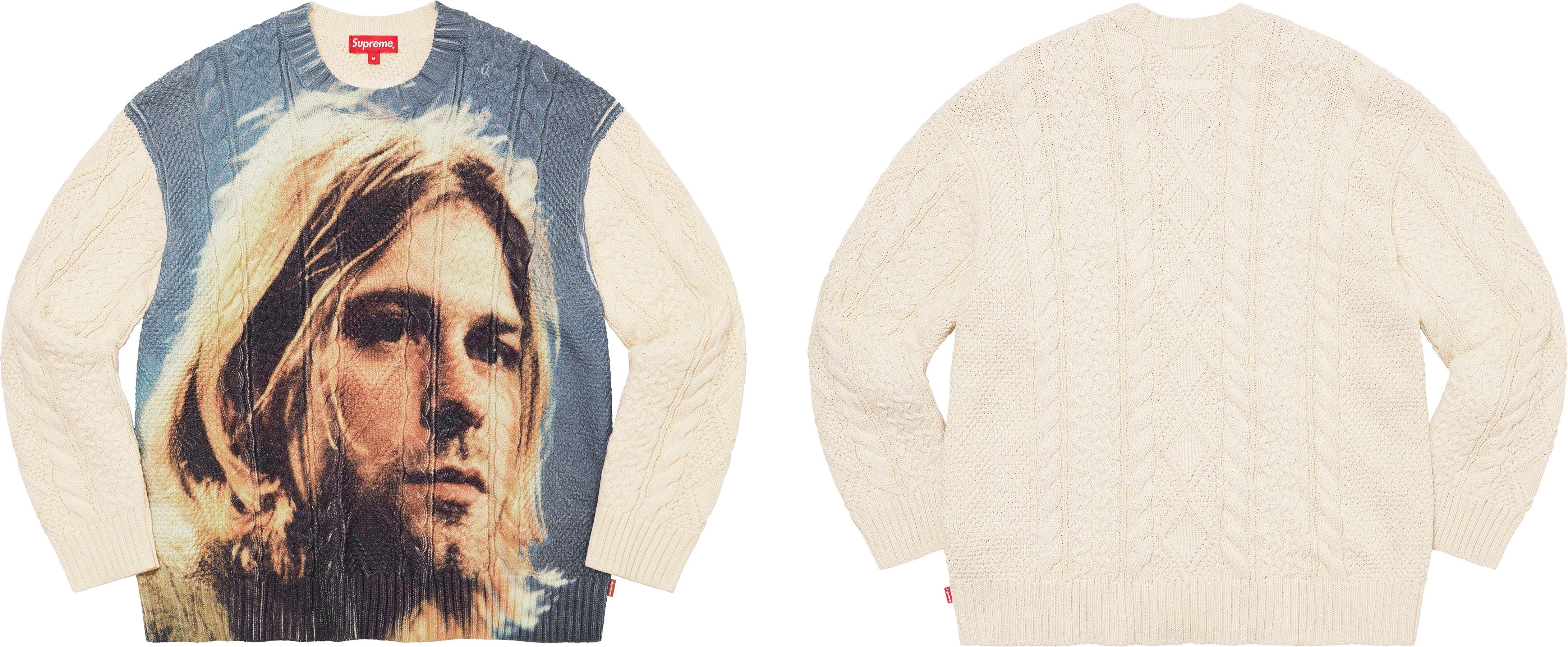 Supreme Kurt Cobain Sweater White-