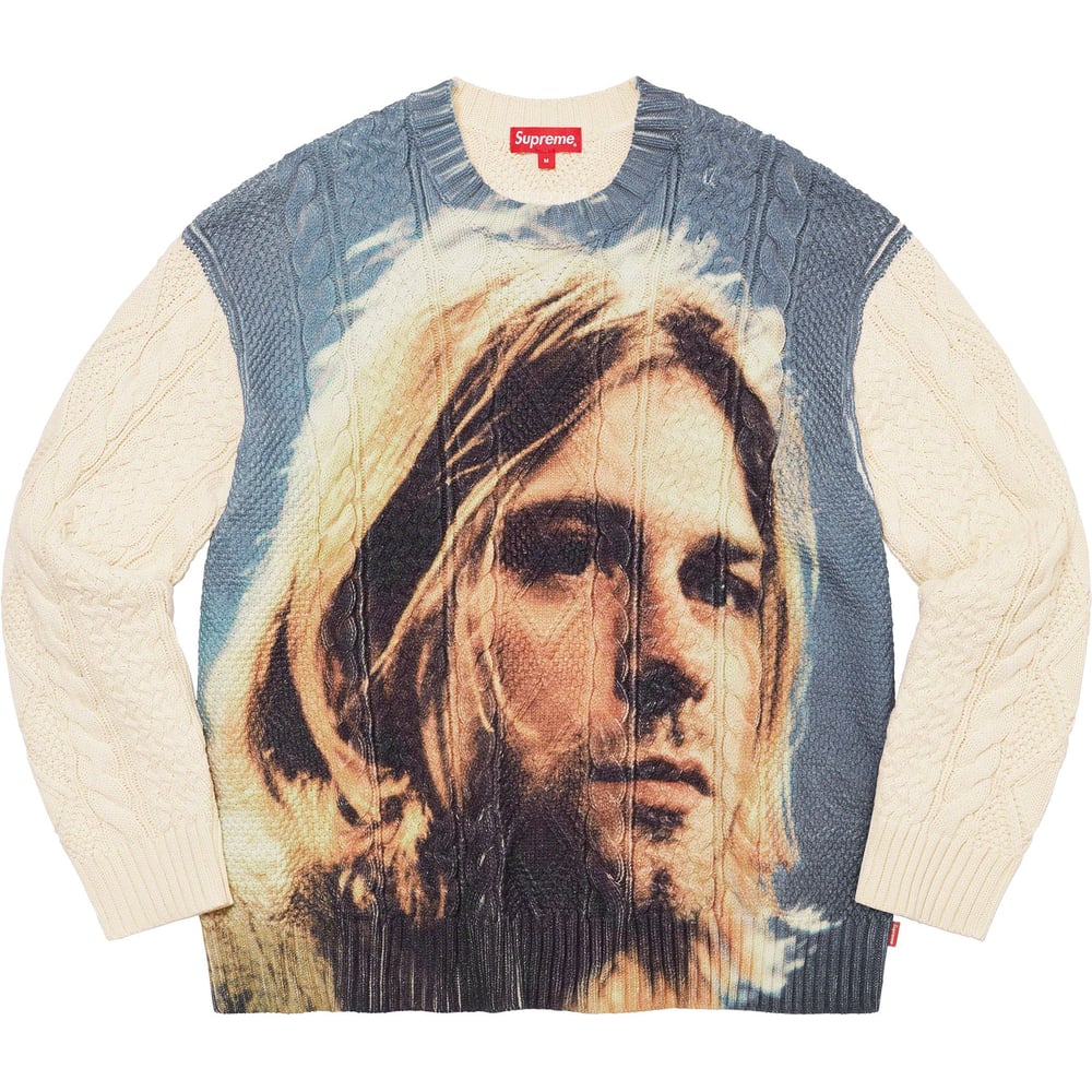 Details on Kurt Cobain Sweater  from spring summer
                                                    2023 (Price is $188)