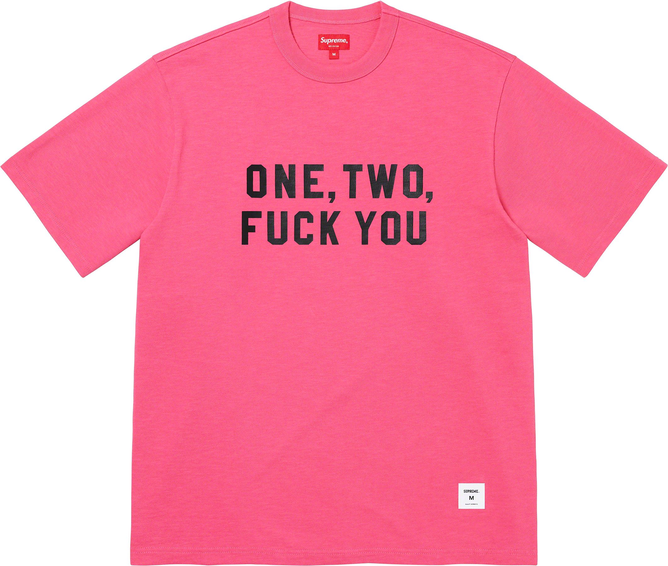One Two Fuck You S S Top - spring summer 2023 - Supreme