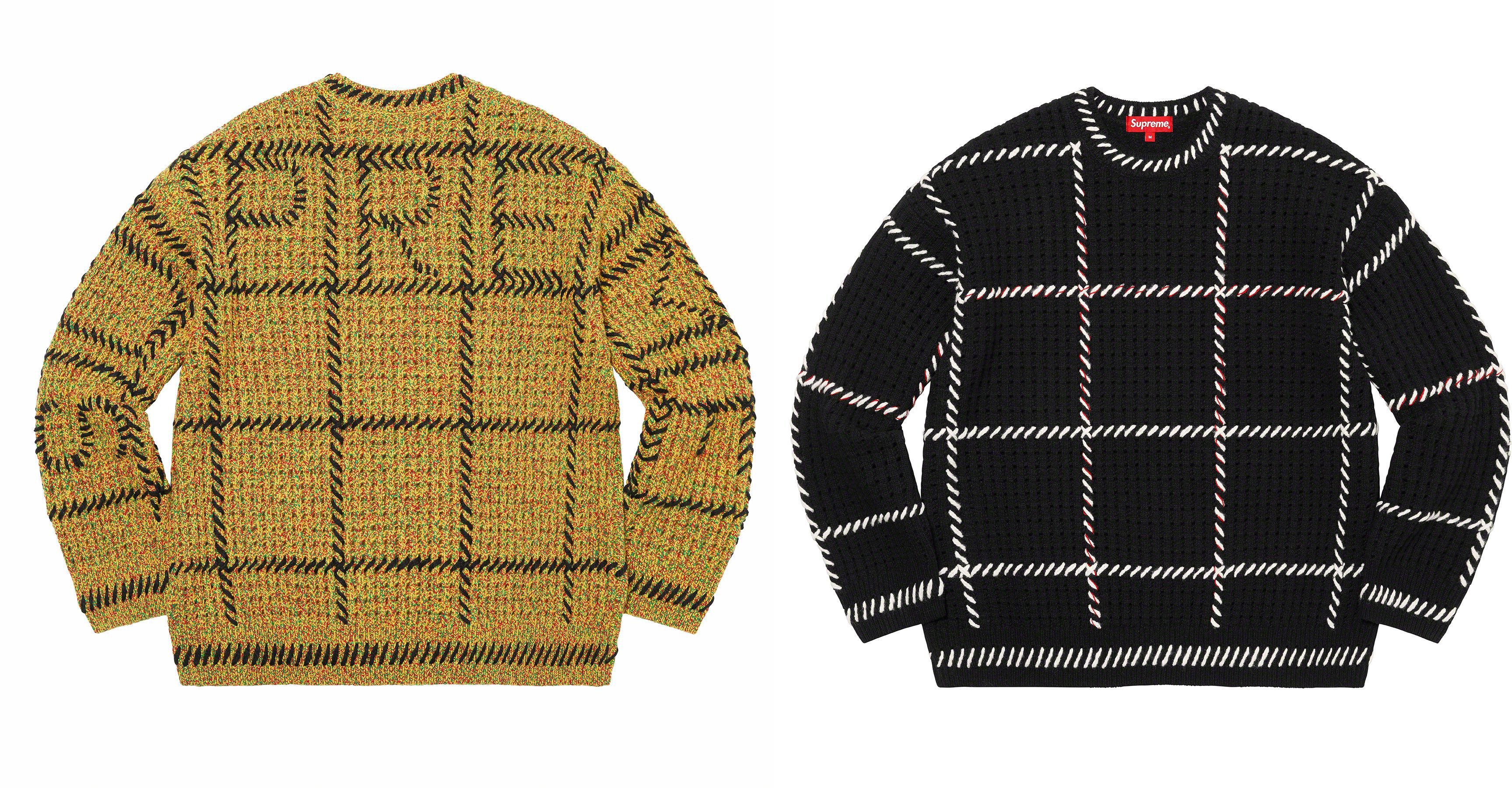 Quilt Stitch Sweater - spring summer 2023 - Supreme