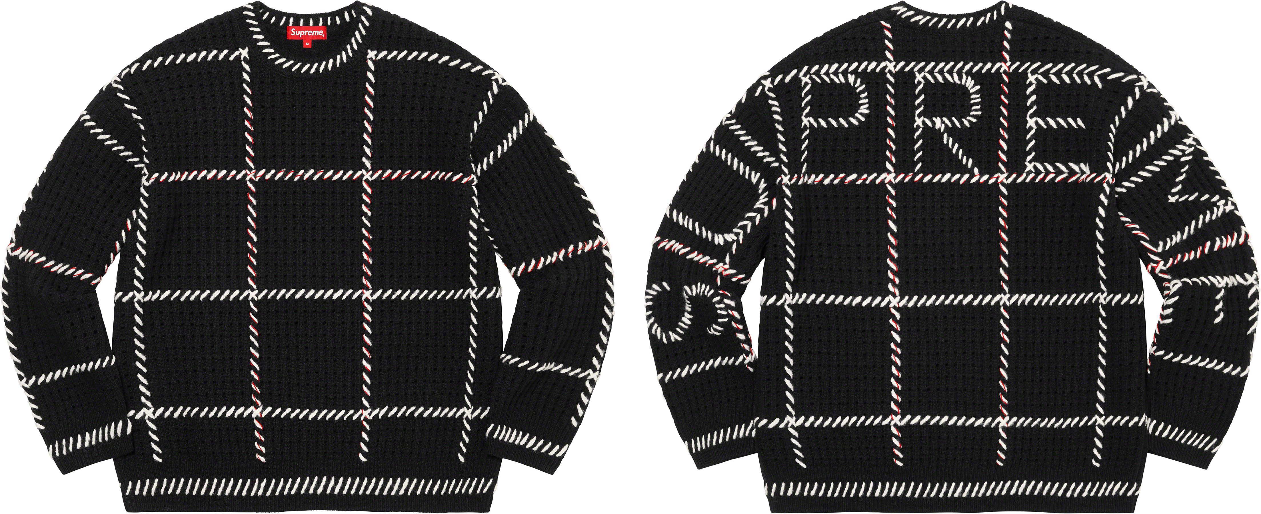 Quilt Stitch Sweater - spring summer 2023 - Supreme