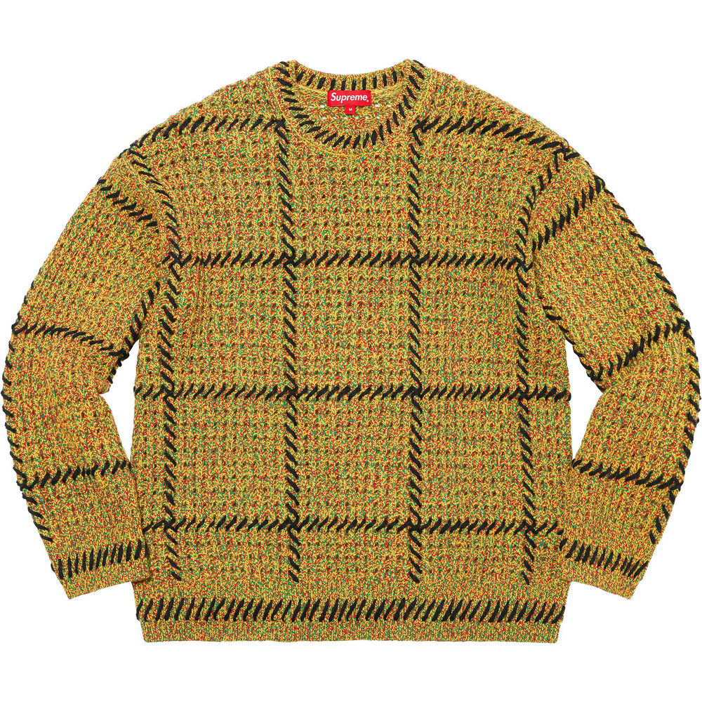 Details on Quilt Stitch Sweater  from spring summer 2023 (Price is $198)